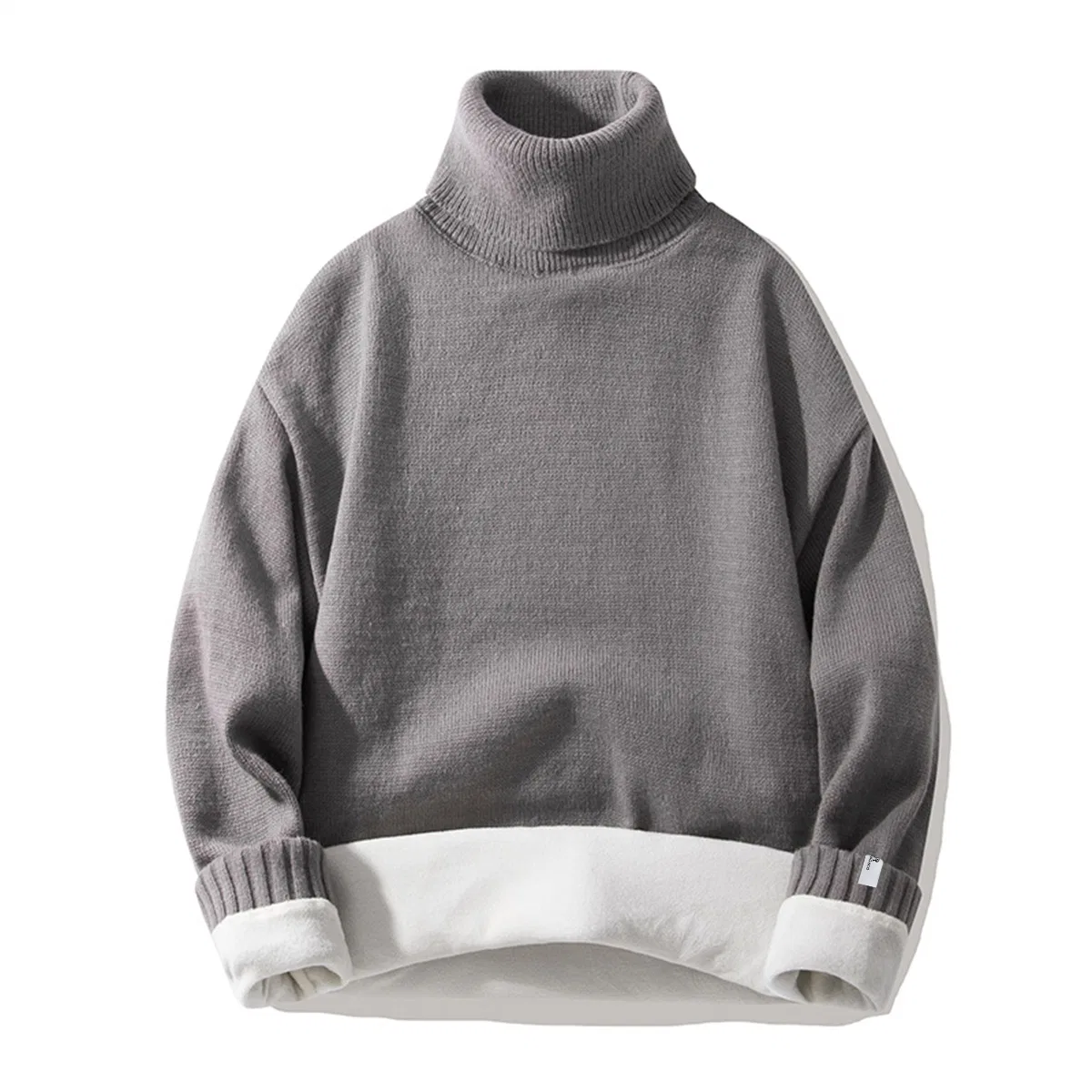 Детский свитер с высоким воротом Unisex Turtleneck Moderate, PAL ONGACO, Coffee