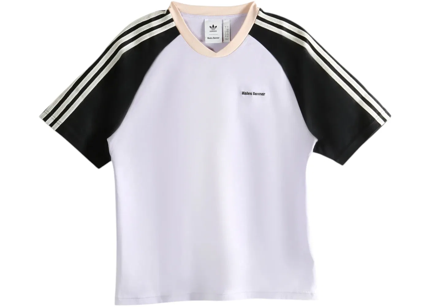 Футболка с принтом Adidas x Wales Bonner Cali T-shirts, Purple Tint/Black
