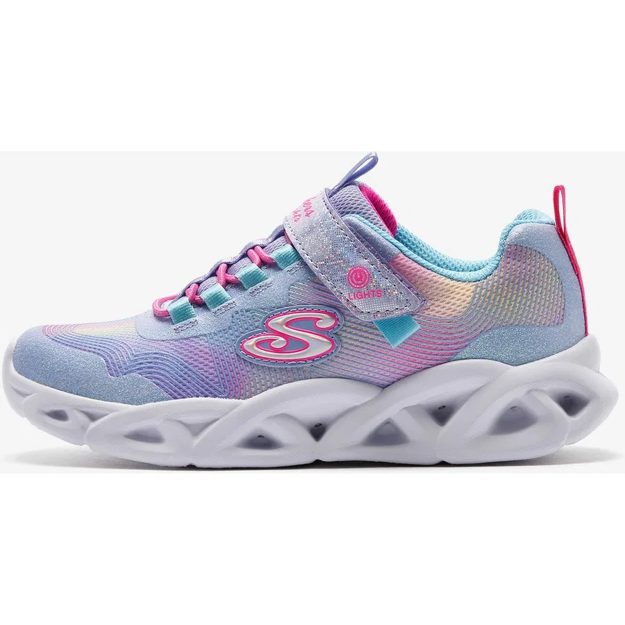 Кроссовки с подсветкой Twisty Brights 2.0 Skechers, Nny Bahmag Run Beyaz