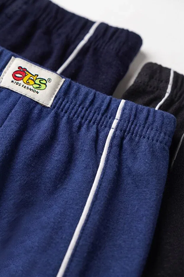 Детские боксеры для мальчиков с принтом комплект 3 шт Boys' 3-piece cotton boxer breathable fabric (7248-3) Öts, Colored — фото 2