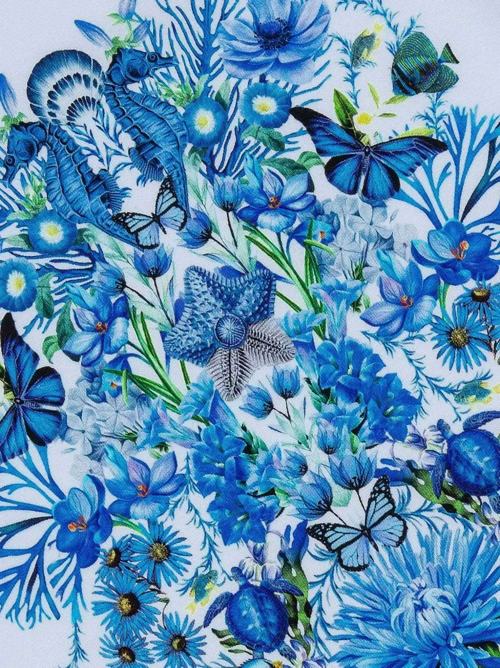 Футболка с принтом из коллаборации с Mary Katrantzou Lapin House, белый — фото 3