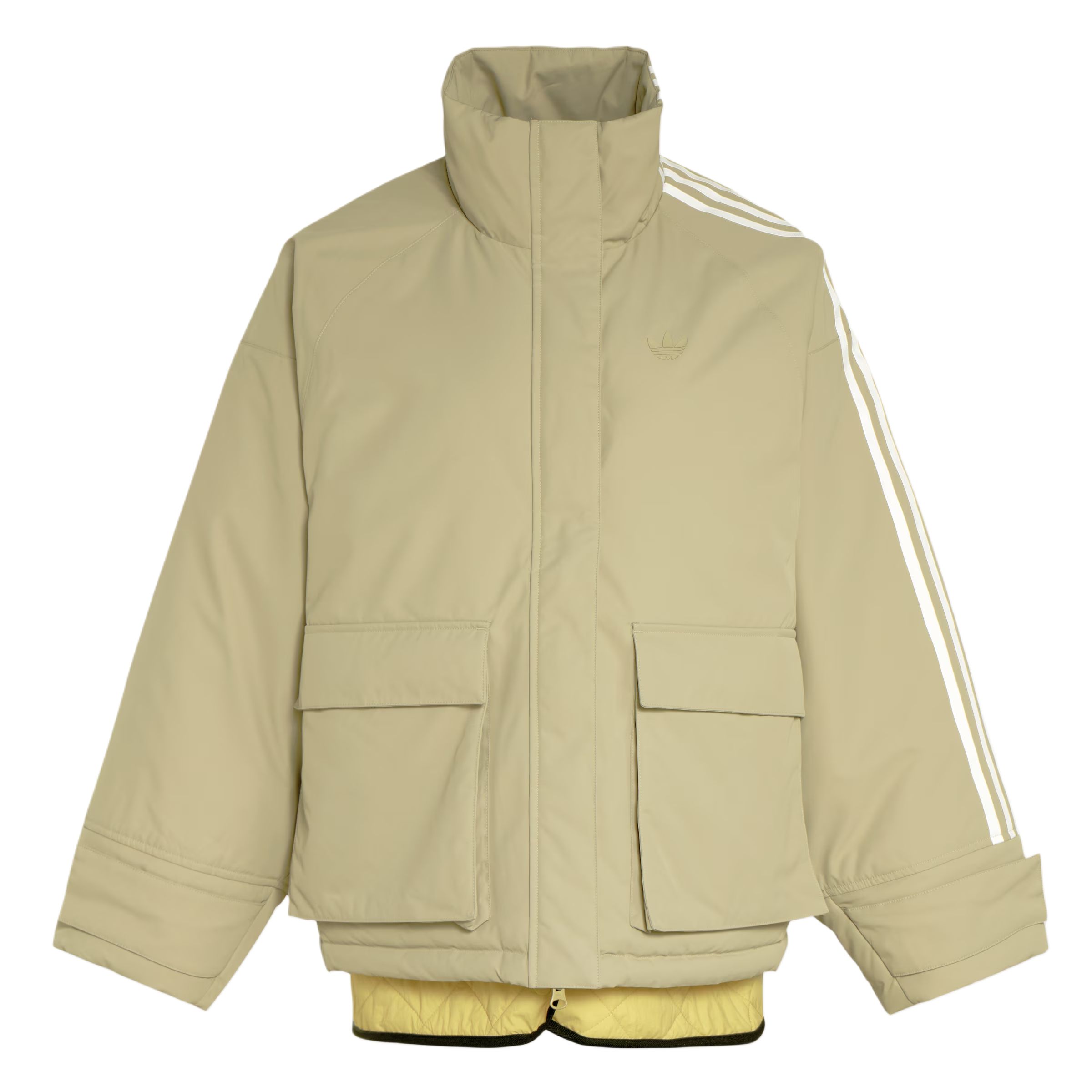 

FW25 PREMIUM 3S Утепленная Пуховик Women's Adidas Originals, wonder goods коричневый