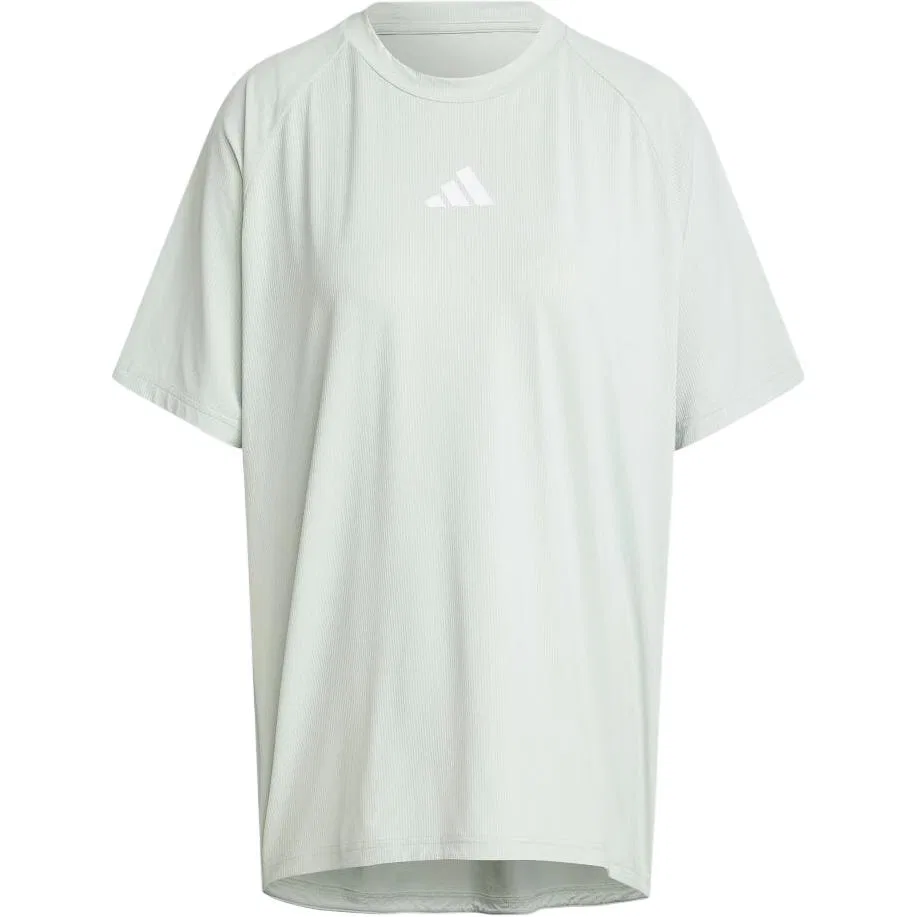 Женская футболка с рукавом реглан Adidas, Linen Green
