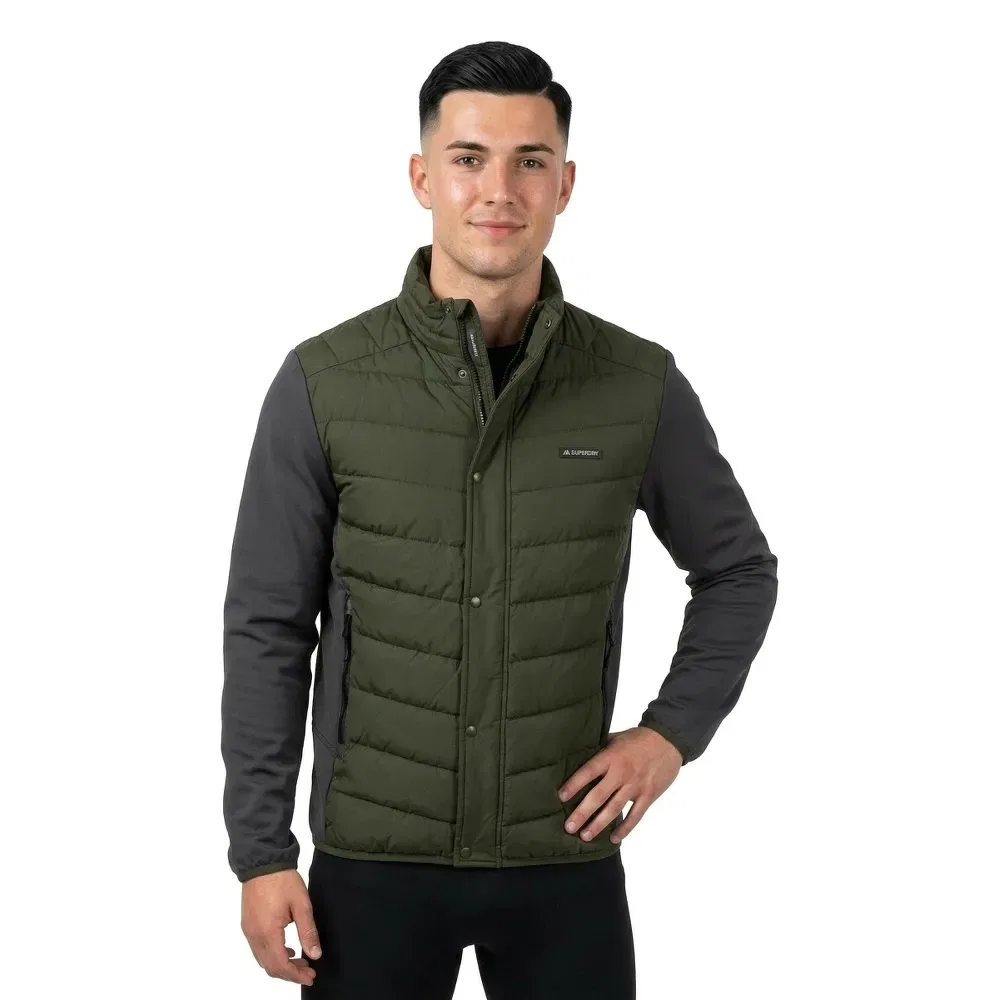 Куртка Softshell Superdry Storm Popper, зеленый — фото 3