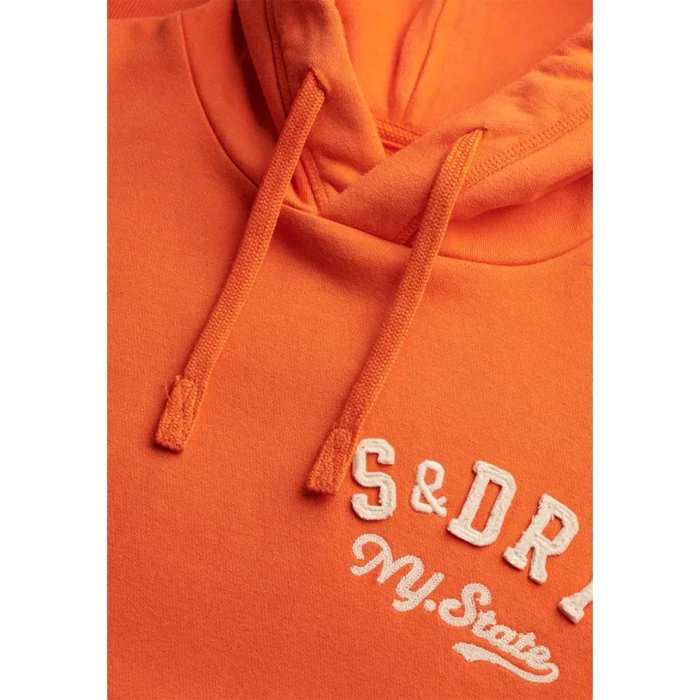Худи Vintage Athletic Superdry, оранжевый — фото 4