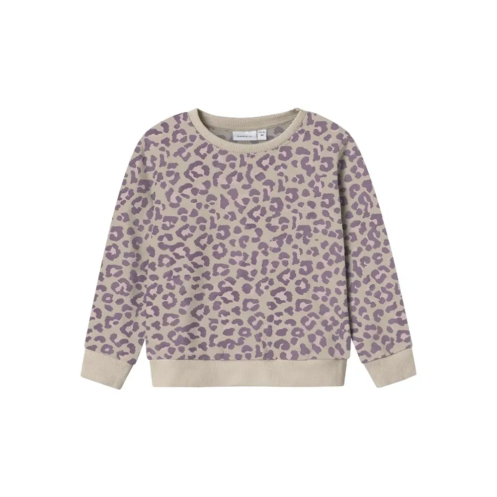 Детский свитшот с начесом Davina Name it, Beige
