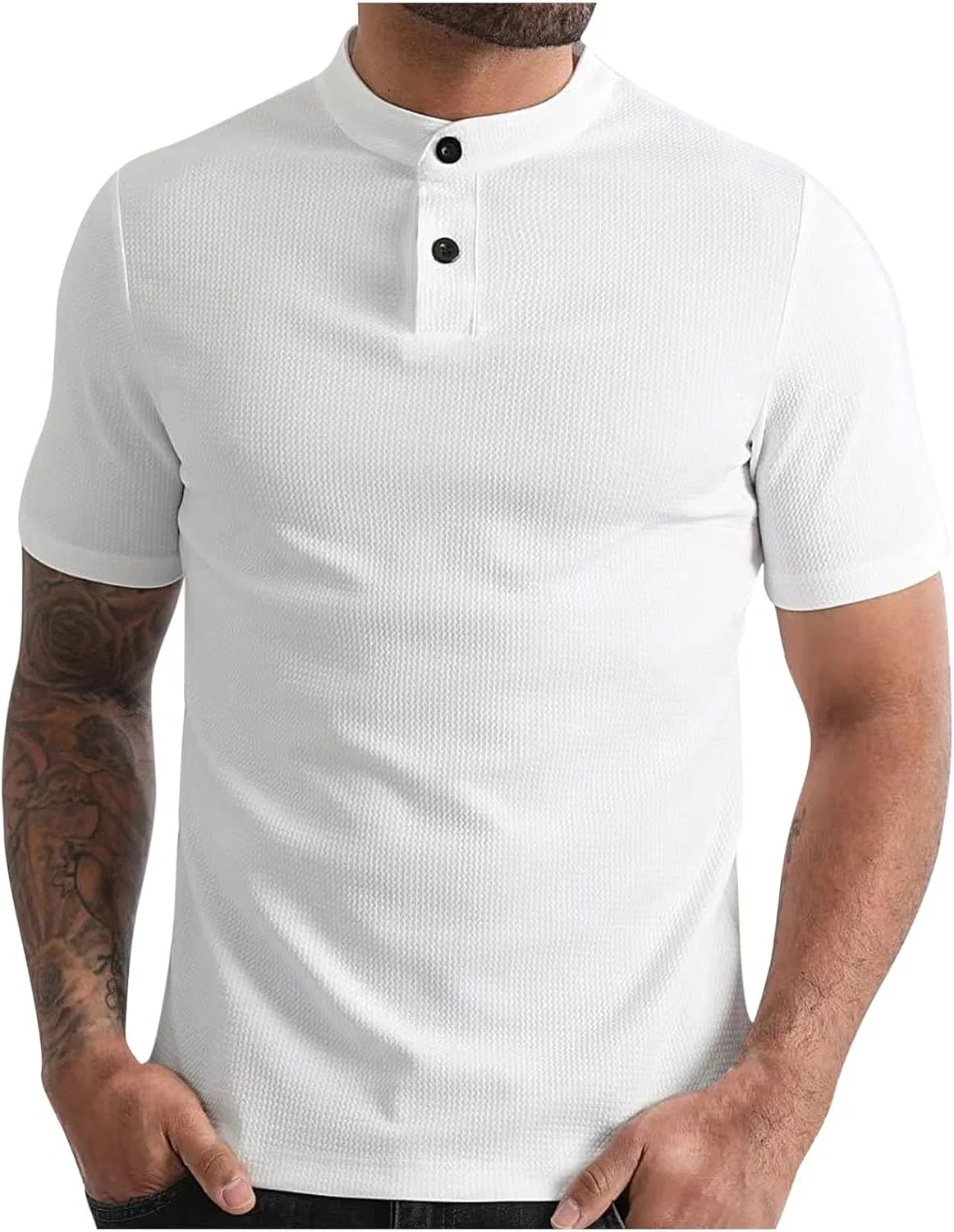Мужская футболка с круглым вырезом Regular fit, White