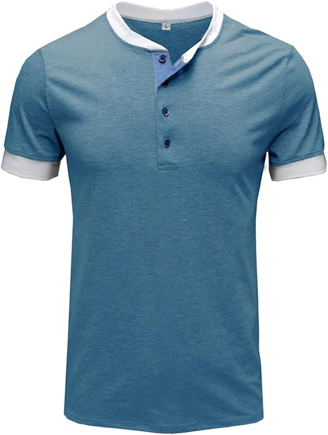Мужская футболка V-образным вырезом Athletic Fit, Blue — фото 2