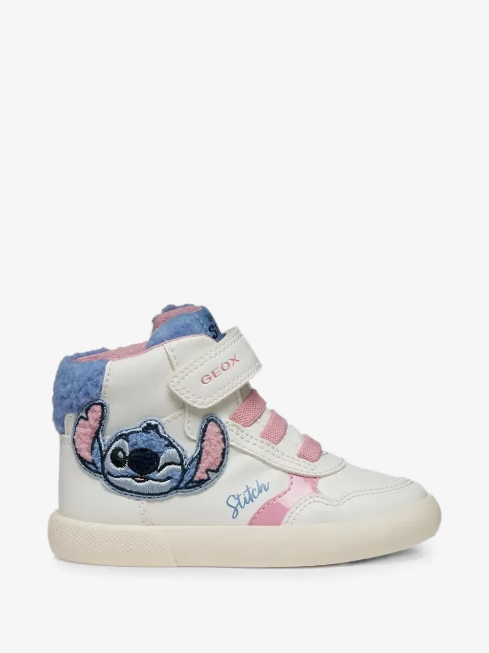 Кроссовки Gisli Stitch из коллаборации с Disney Geox Kids, белый — фото 2