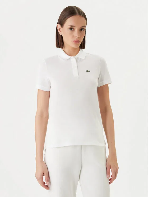 Поло Lacoste Classic Fit, белый