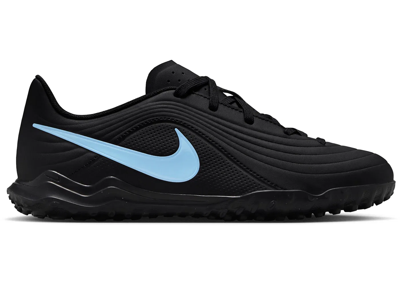 Детские футбольные бутсы Nike Tiempo Maestro Club TF Shadow Pack, Black/Ice Blue