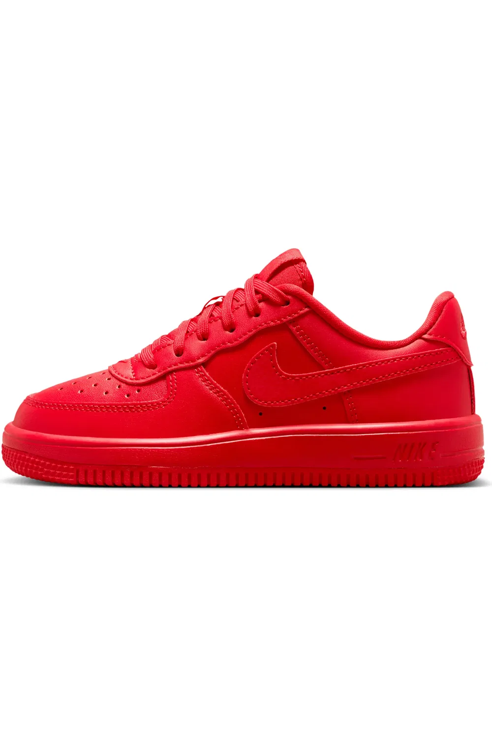 Детские кроссовки баскетбольные Air Force 1 Nike, 602 University Red/Blk — фото 2