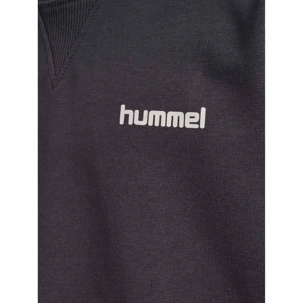 Детская футболка из легкого футера с принтом hmlJR LIGHT SWEAT T-SHIRT S/S Hummel, Grey — фото 4