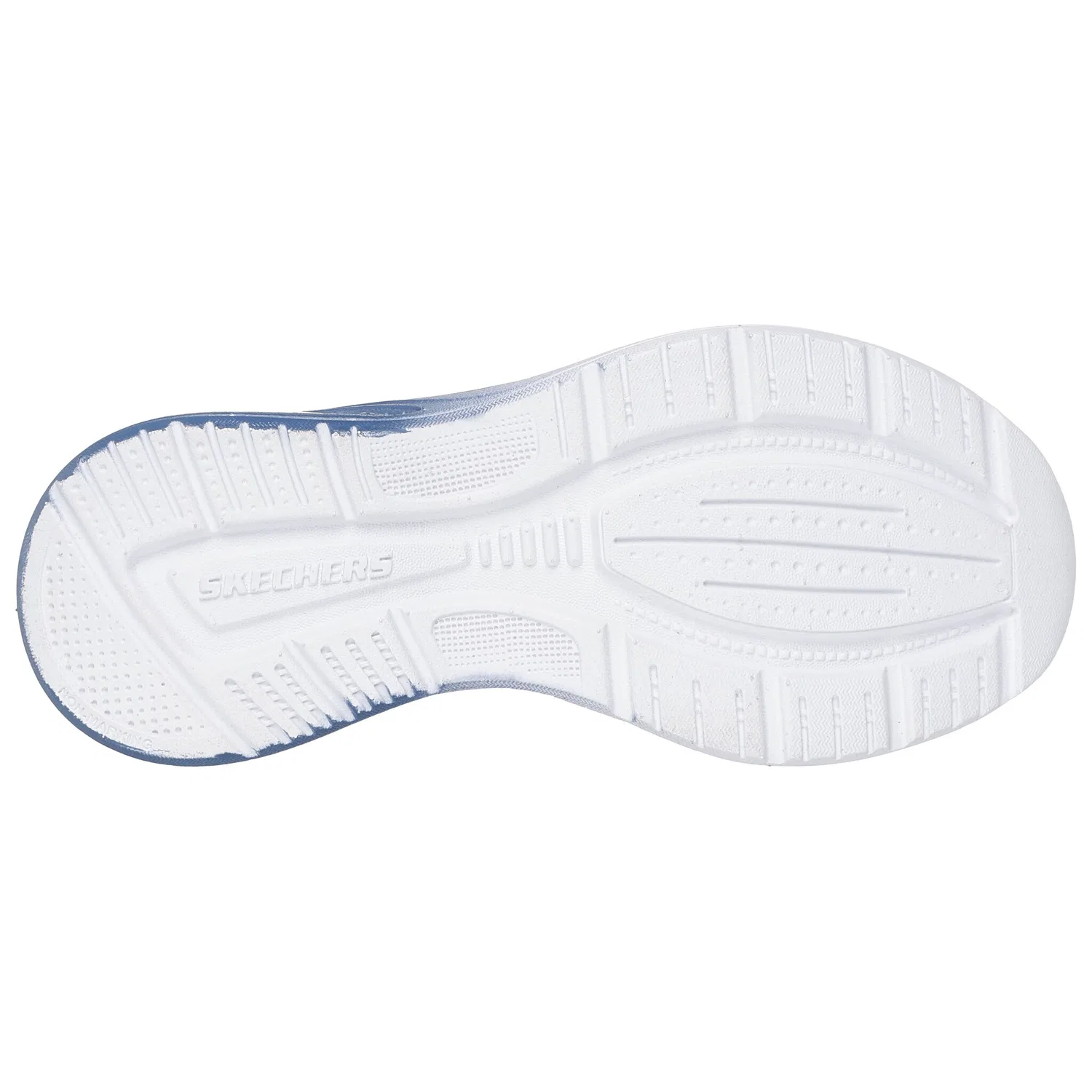 Детские текстильные кроссовки Slip-On с воздушной подушкой Skechers, Pink/Gray — фото 3