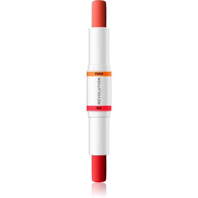 

Makeup Revolution, Консилер-стик Color Correcting для выравнивания тона кожи оттенка Red & Peach 2x4,3 г