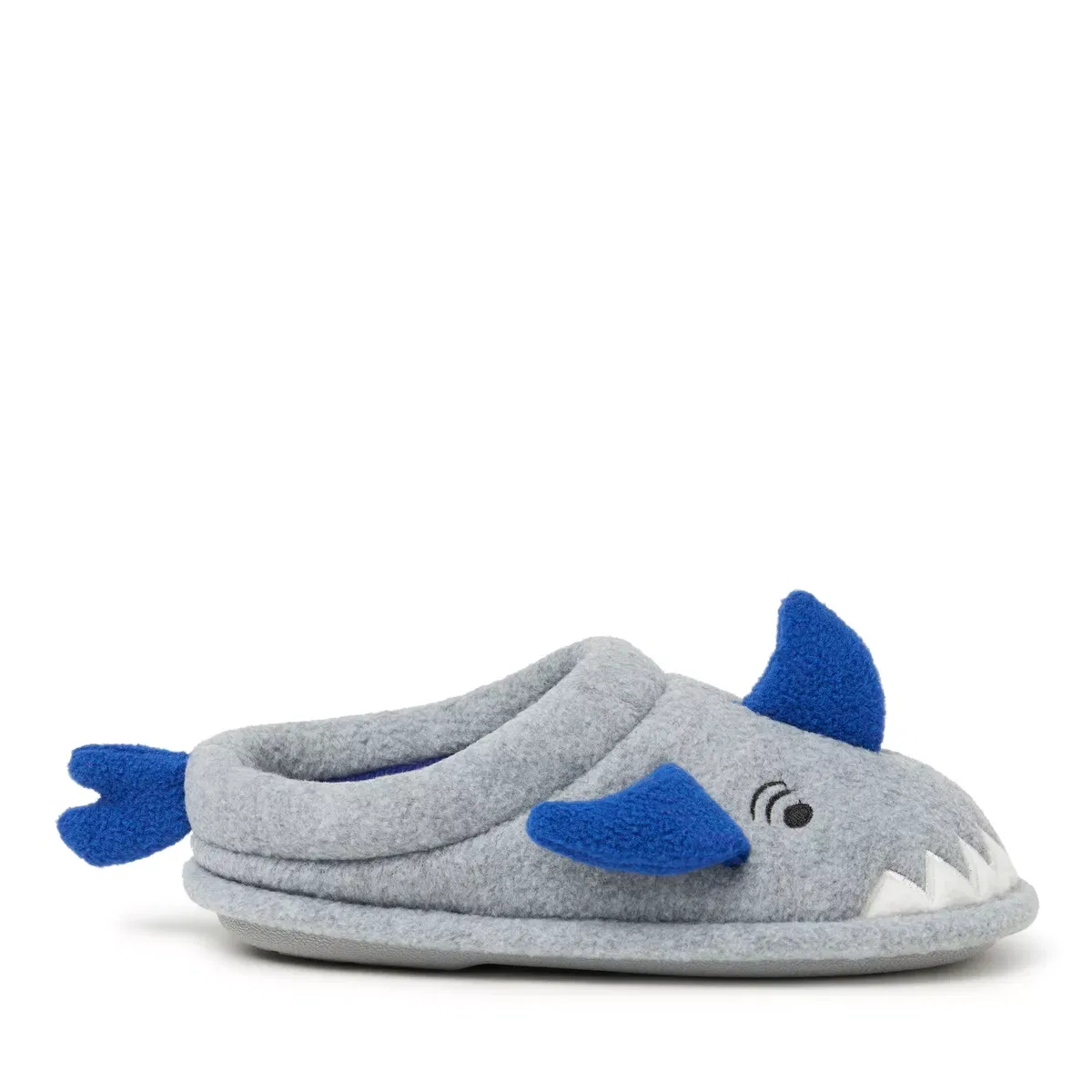 Детские тапочки для девочек с принтом Peyton Animal Dearfoams, Light Heather Grey — фото 3