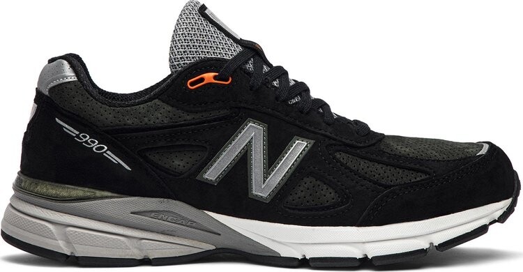 

Кроссовки New Balance 990v4 Made in USA, черный/серый