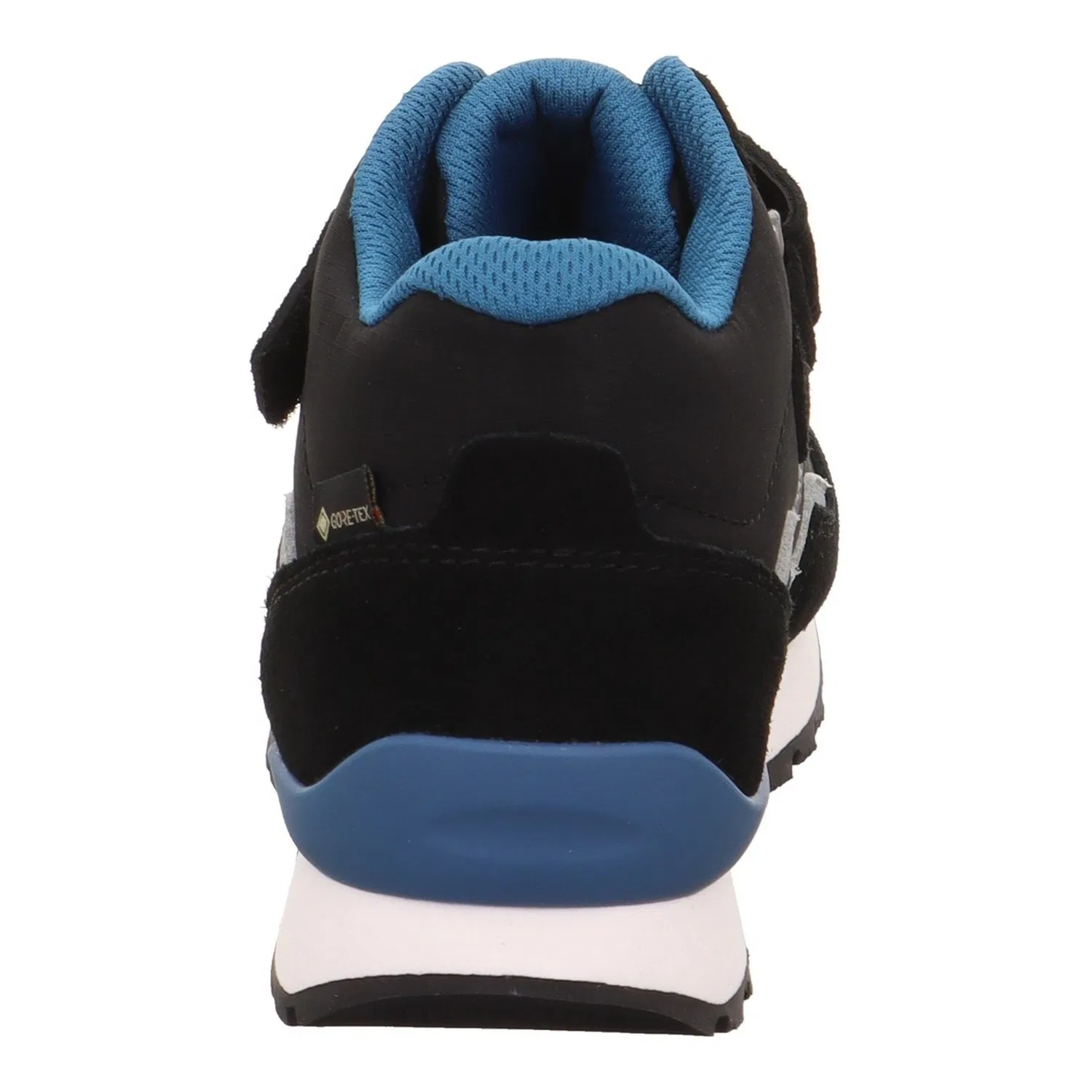 Детские высокие кроссовки с мембраной GORE-TEX Superfit, Black/Gray — фото 4