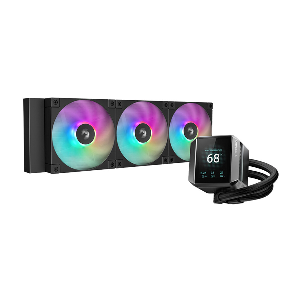 

Система водяного охлаждения DeepCool MYSTIQUE 360 ARGB, чёрный