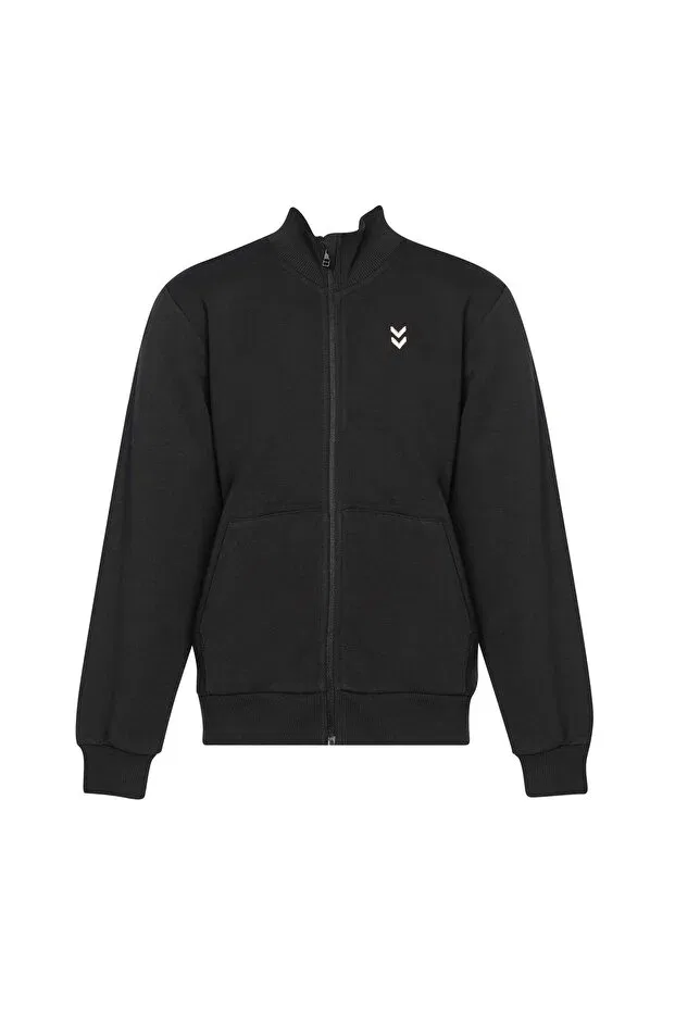 Детские свитшот для девочек на молнии Pulse Hummel, Black — фото 2