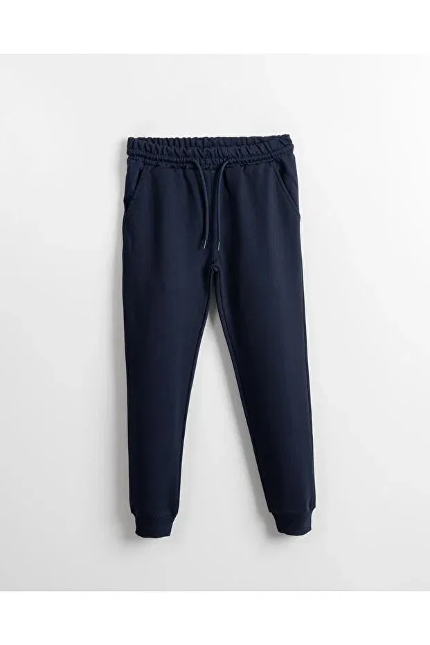 Детские спортивные штаны для мальчиков хлопковые Mışıl Kids, Navy Blue