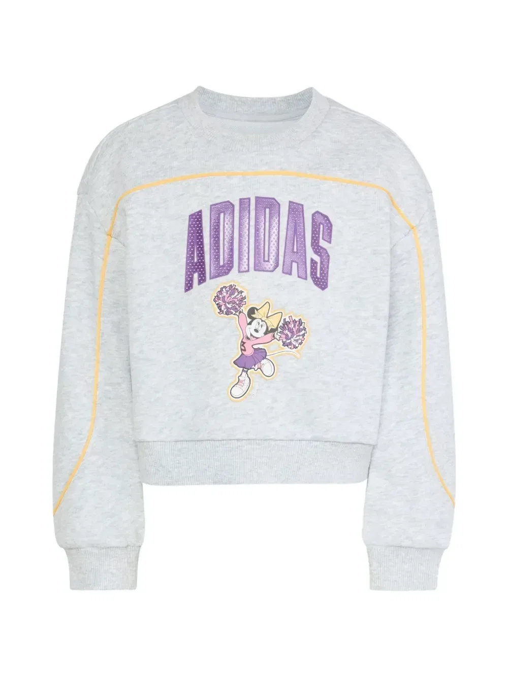 Спортивный костюм с логотипом Adidas Kids, серый — фото 2