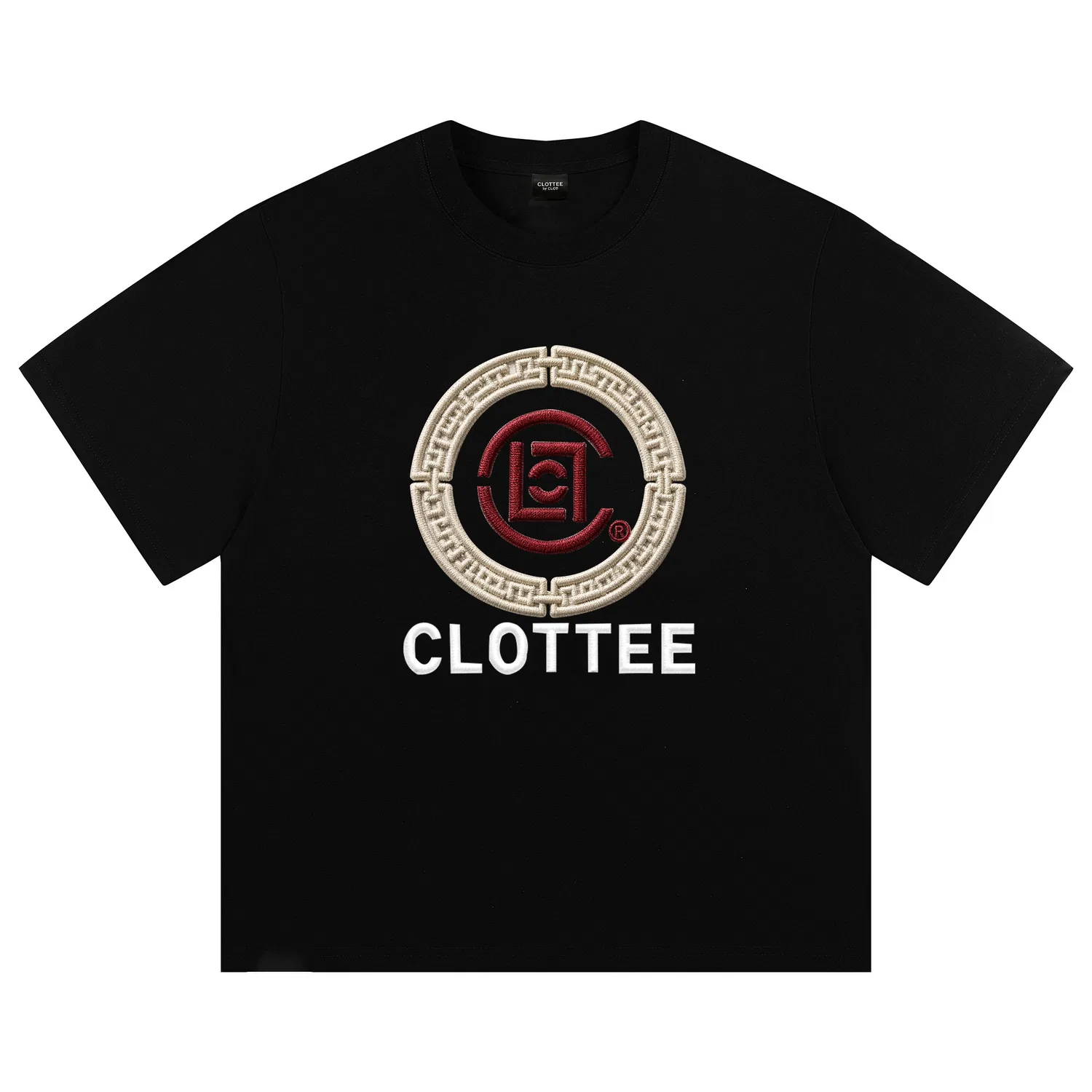 Детская футболка хлопковая с вышивкой CLOT, White — фото 3