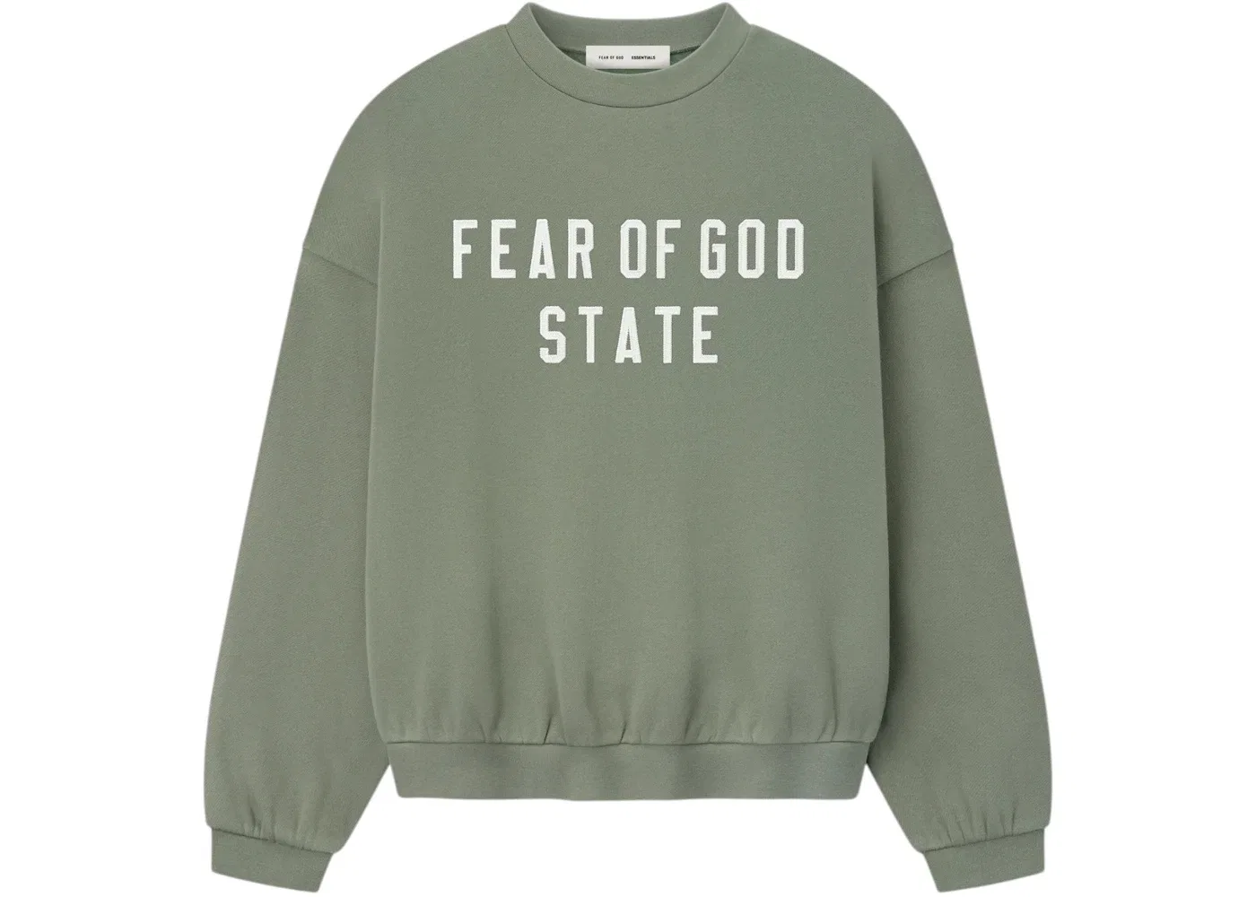 Мужской свитшот с длинным рукавом Crewneck Fear of God, Moss