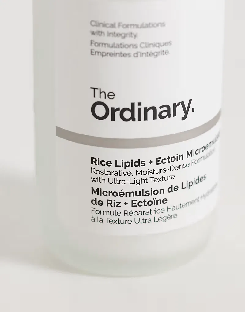 Увлажняющий крем The Ordinary Rice Lipids & Ectoin Microemulsion Ultra Light Moisturiser 120 мл — фото 3