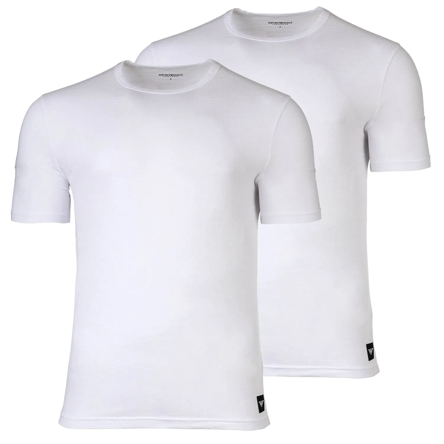 Мужская футболка 2er Pack Emporio Armani, White