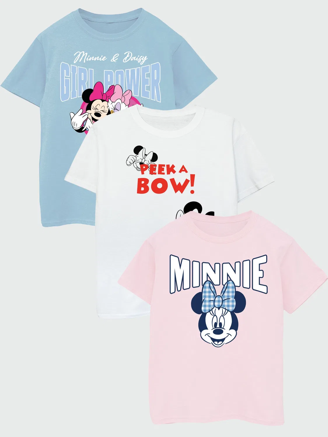 Футболка Disney Minnie Mouse 3 шт. Brands In, синий