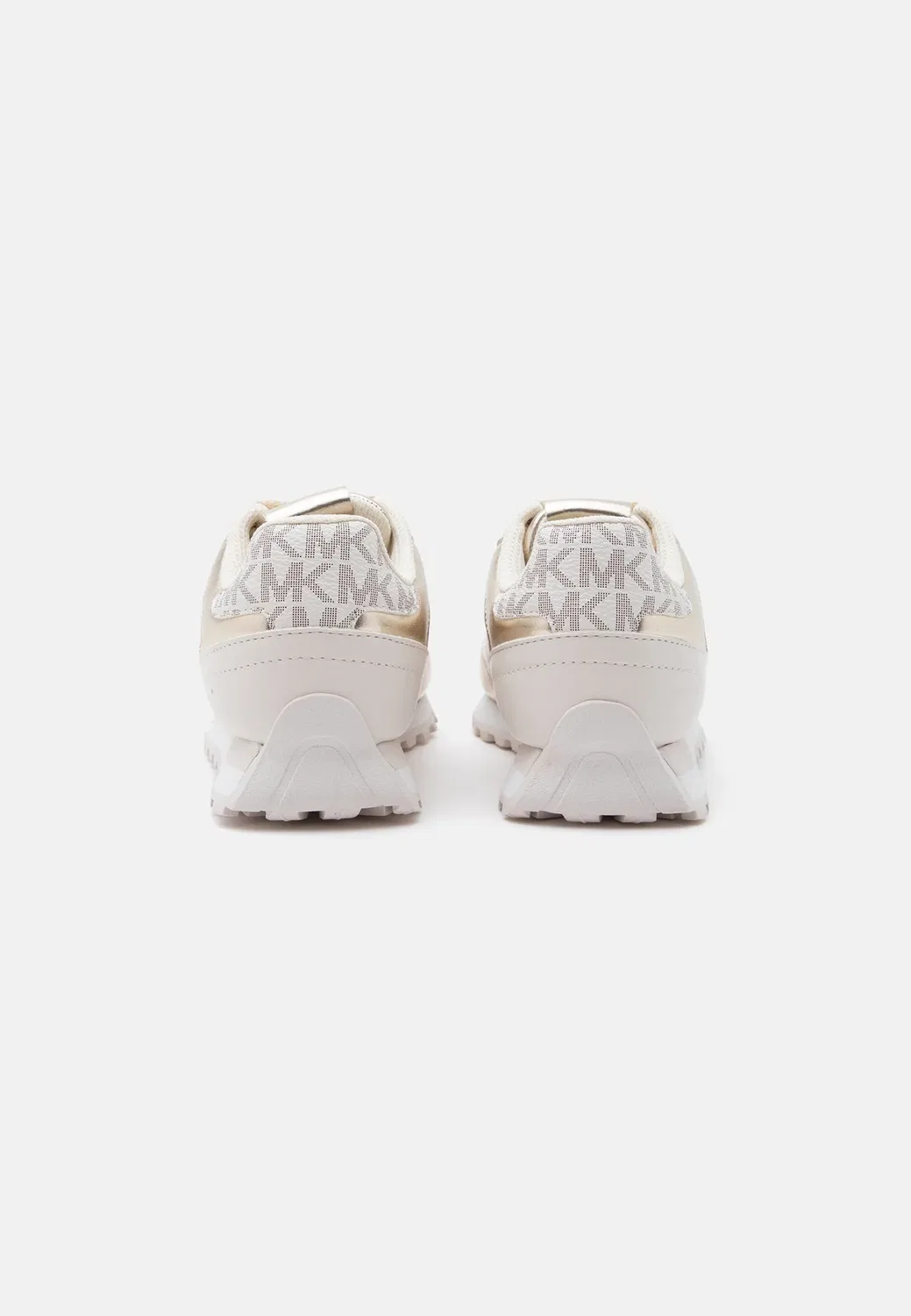 Nova kids teens - кроссовки Michael Kors Kids, Pale Gold-Coloured/Vanilla/Pale Gold-Coloured Metallic — фото 3