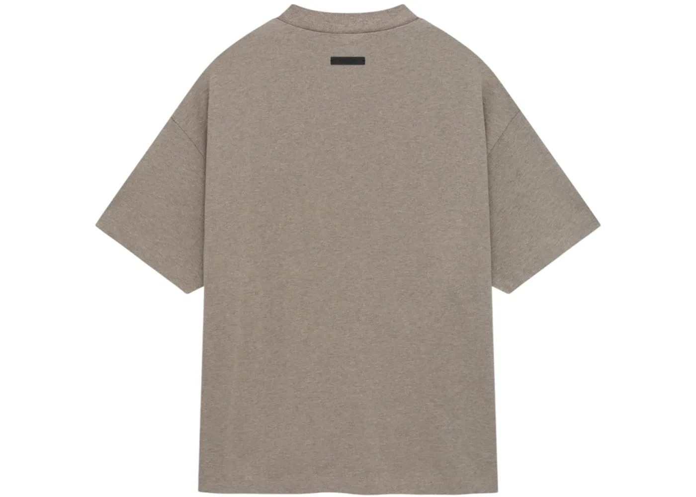Мужская футболка с круглым вырезом Fear of God Essentials Tee, Heather Gray — фото 2