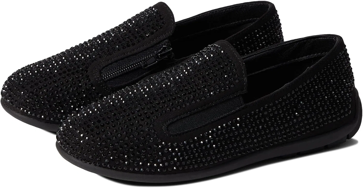 Детские туфли-лоферы для мальчиков Adaptive Caviar Steve Madden, Black — фото 3