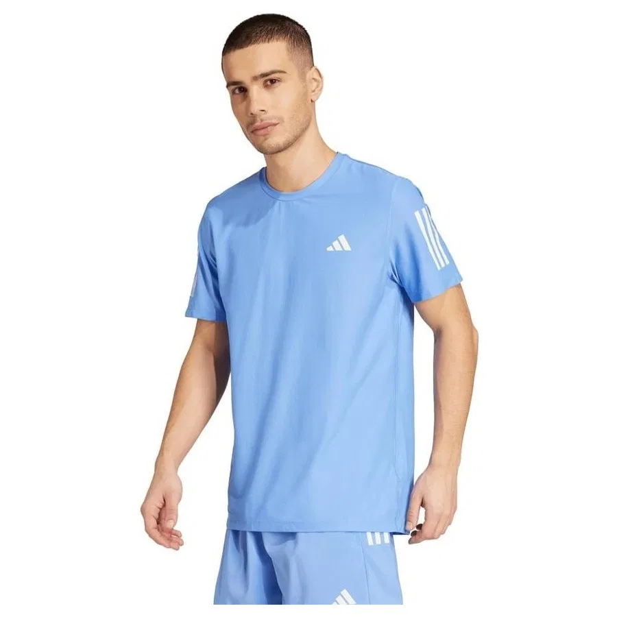 Футболка спортивная с длинным рукавом OTR B TEE JX2212 adidas, Синий — фото 2