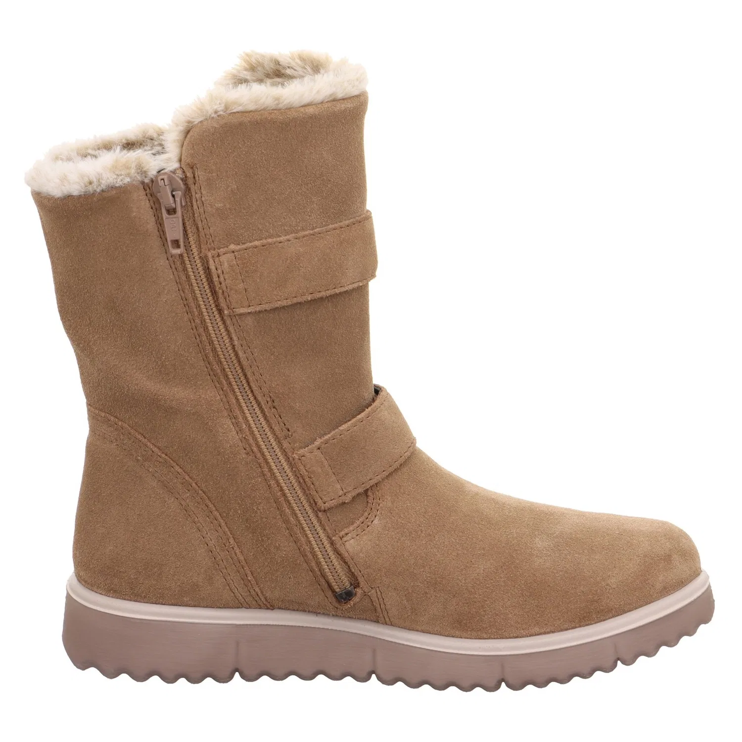 Детские зимние дутики с мембраной GORE-TEX Superfit, Beige — фото 4