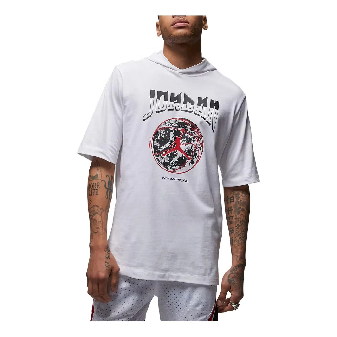 Футболка с капюшоном Air Sport Jordan, белый