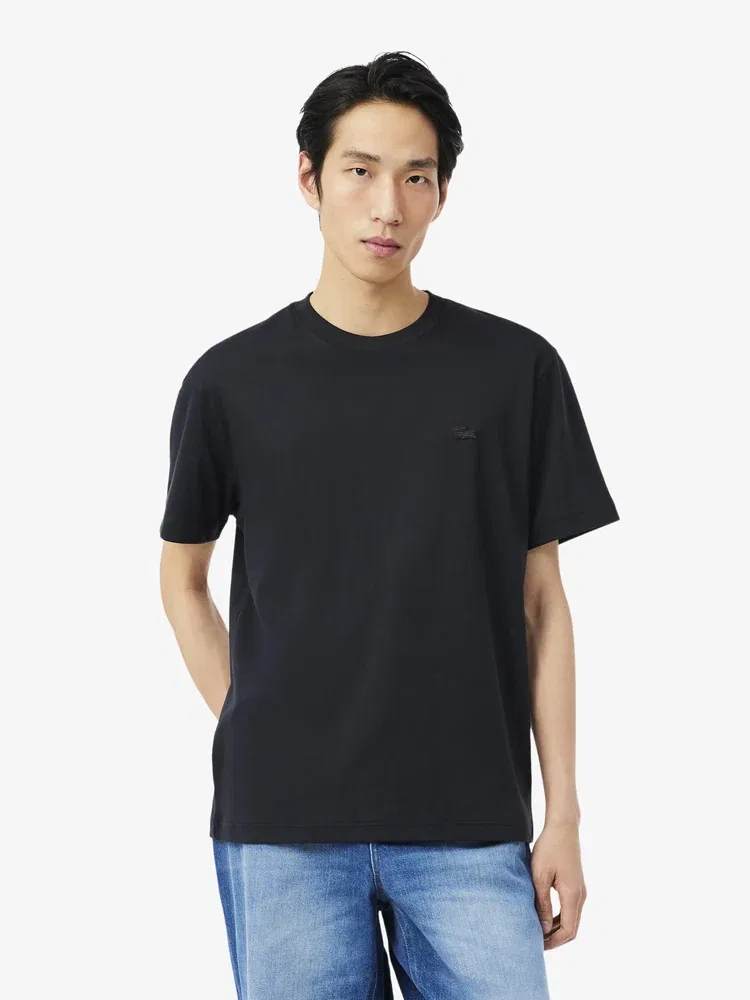 Футболка с коротким рукавом Interlock LACOSTE, Navy