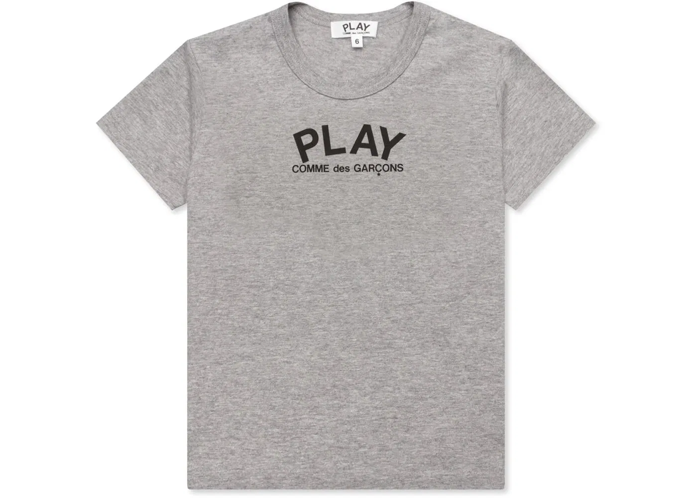 Детская футболка с принтом T-shirt Comme des Garcons PLAY, Grey