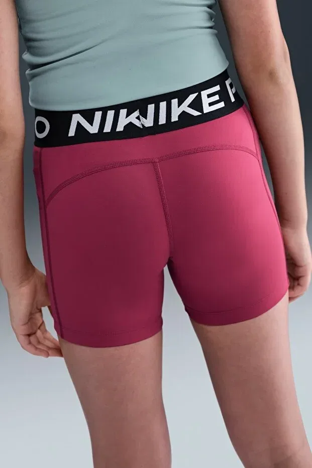 Детские шорты для девочек с заниженной талией Nike, Red — фото 2