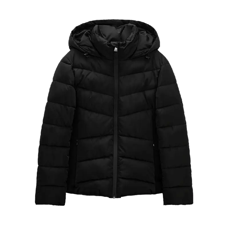 

Куртка утепленная Zara Hooded, черный
