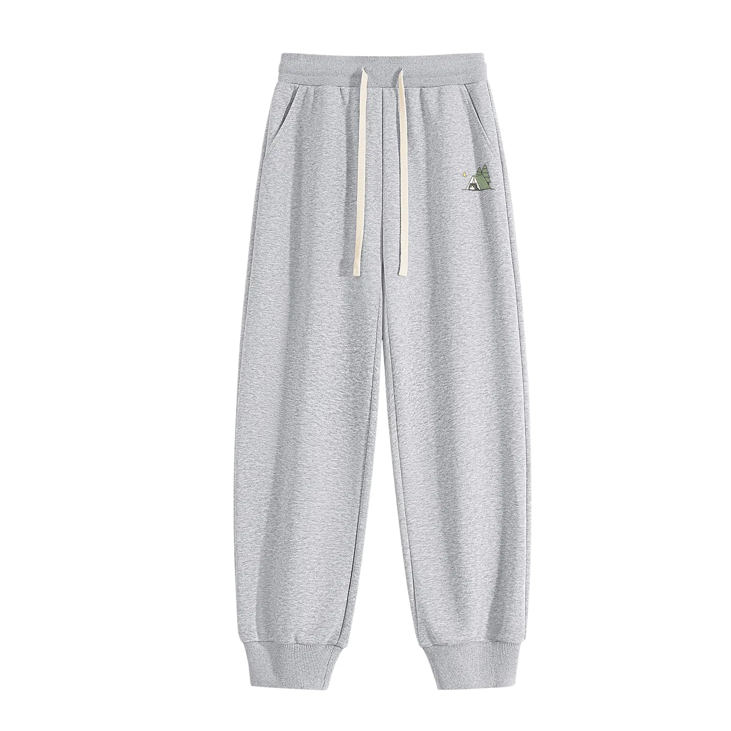 Детские спортивные штаны свободного кроя Tonlion, Heather Grey