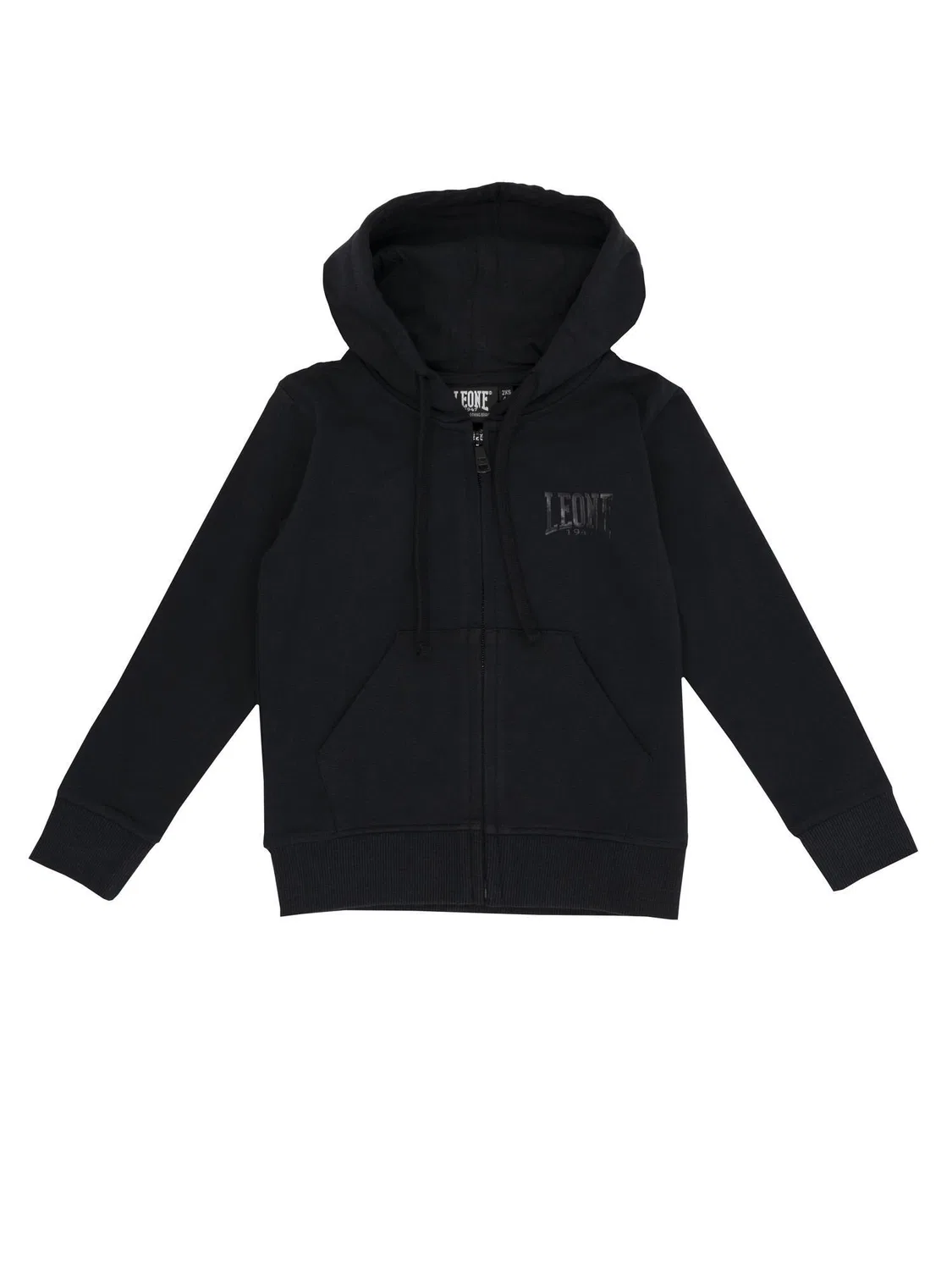 Детское худи с принтом Schwarze Lowen-Hoodies fur Madchen Leone 1947 Apparel, Schwarz