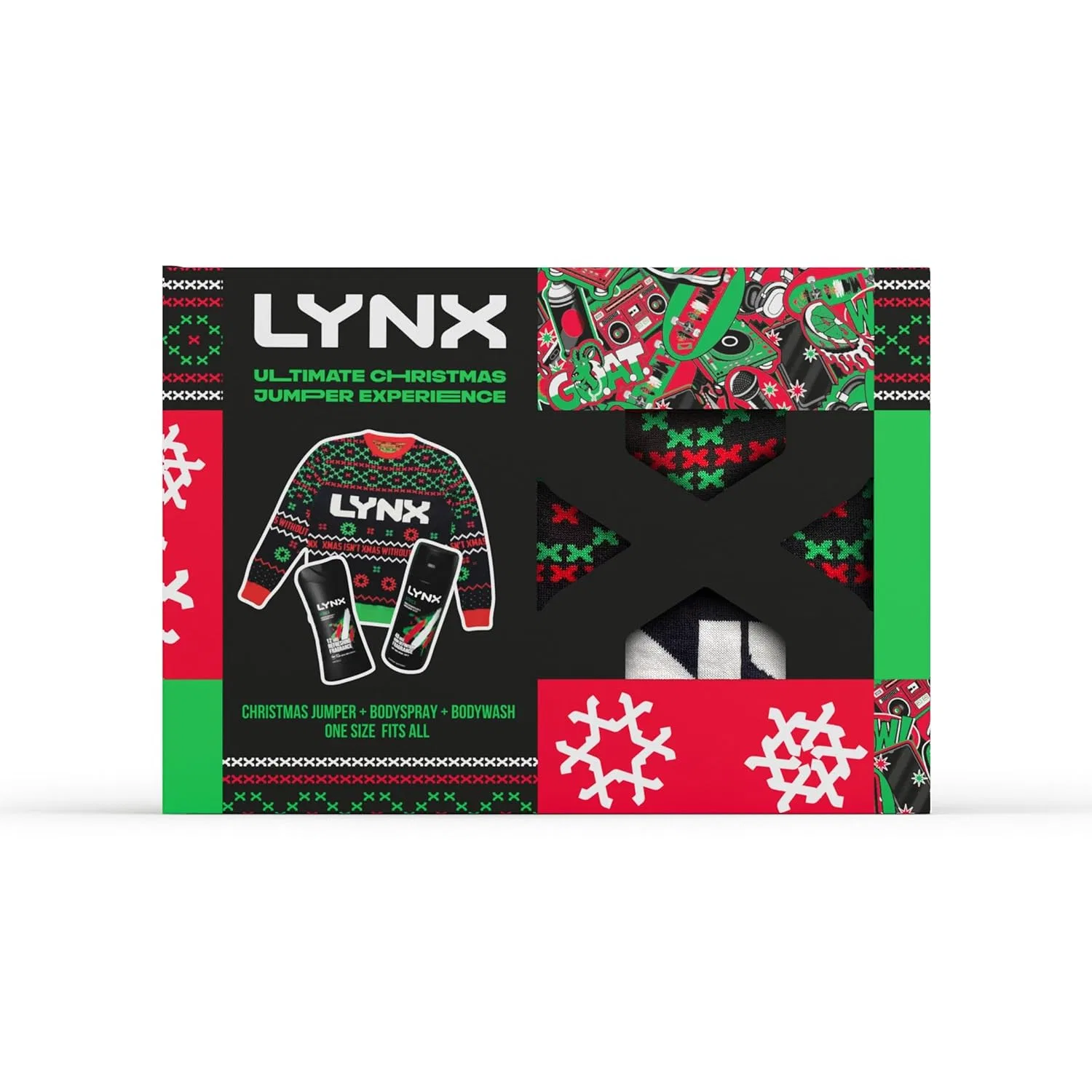 Набор косметики Lynx, 2 предмета, 225 мл + 150 мл, Africa