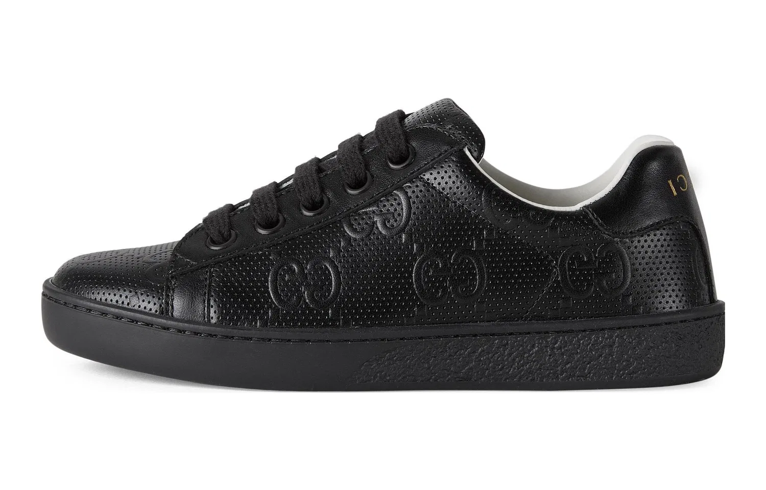 Кроссовки детские кеды ACE Low Top, GUCCI, Black