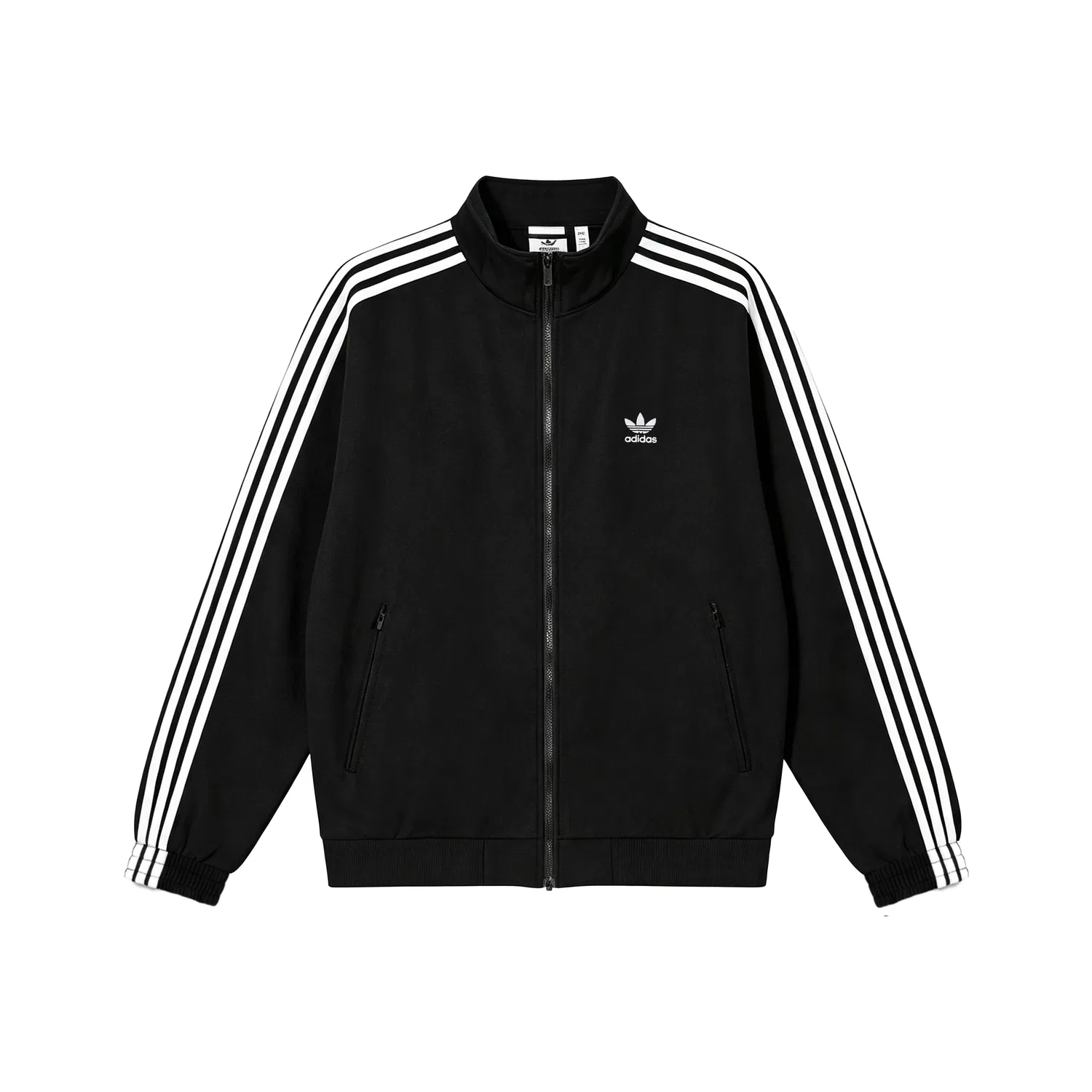 Мужская куртка с воротником-стойкой Adidas Originals FBIRD TT, Black — фото 3