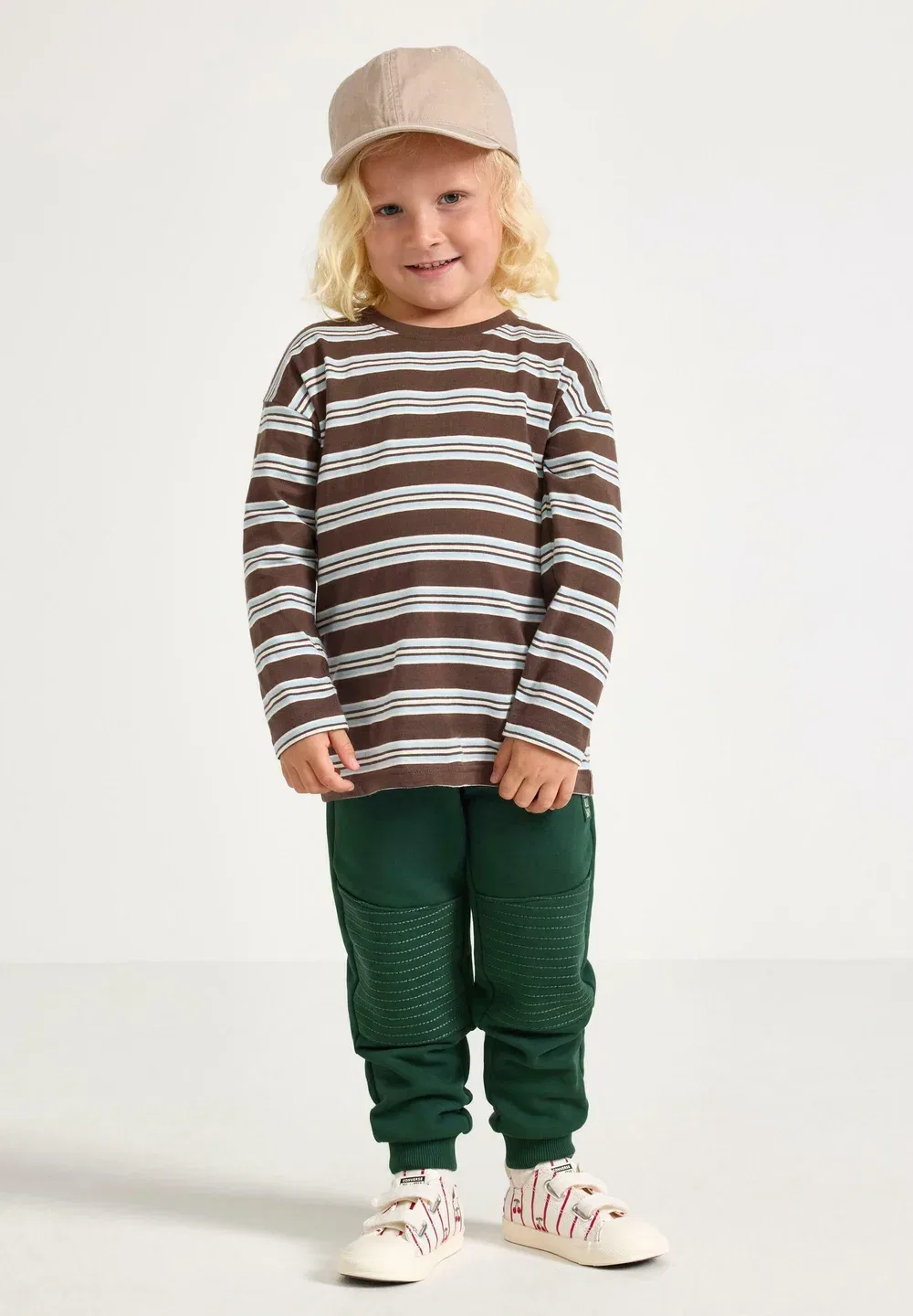Джоггеры - спортивные штаны Lindex, Dark Dusty Green