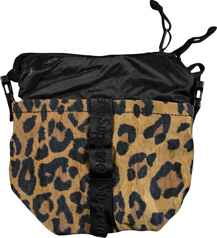 

Сумка Supreme Neck Pouch Leopard, коричневый