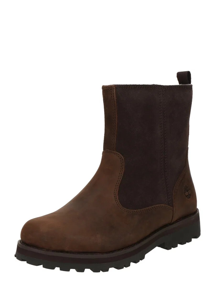 Ботинки TIMBERLAND коричневого цвета