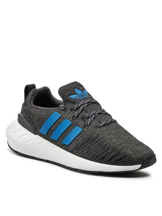 Кроссовки Swift Run 22 J Adidas, серый — фото 2